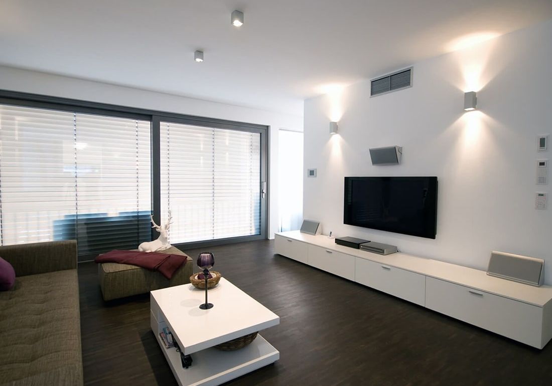 Однорівневі натяжні стелі